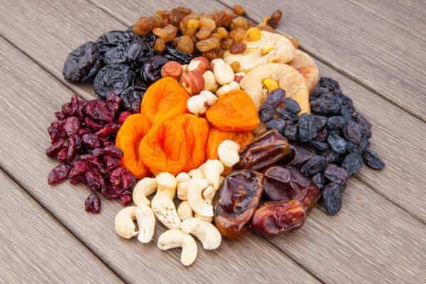 Spices and dried fruits